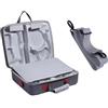 Generic Custodia per PS5 Slim Console Dock Grip per PlayStation Portal Console, Borsa da viaggio con tracolla Accessori per console, custodia di capacità superiore (Nero)