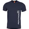 Pentagon Uomo Ageron T-Shirt Vertical Midnight Blue Taglia M