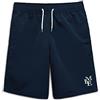 MEILONGER Costume da Bagno Pantaloncini da Bagno Estivi per Ragazzini Bambini Foderate in Rete Asciugatura Rapida 6-20 Anni(Blu Marino,14-16)