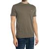 Timberland Uomo Maglietta Aderente Dunstan River Crew, Green, L