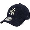 New Era MLB 9FORTY Borg - Berretto in peluche New York Yankees, colore: Navy