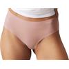 Calvin Klein Slip Hipster Donna Confezione da 3 Senza Cuciture, Rosa (Subdued W. Ivory Logo (3)), L
