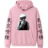 XINTAYEL Tokyo Ghoul Felpa con Cappuccio Kaneki Ken Felpa a Maniche Lunghe Stampata Casual Anime Cosplay Maglione Maglione per Donna Uomo