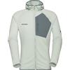 Mammut Uomo Aenergy Light ML Hoodie giacca, silver sage-strata, M