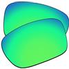 EZReplace Lenti di ricambio per occhiali da sole Oakley Sliver OO9262 (lenti polarizzate), Policarbonato aggiornato Ar rivestito primavera verde, Taglia unica