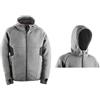 KAPRIOL Felpa con cappuccio grigio TECH HOODIE in stile urbano con cerniera KAPRIOL - Taglia: M