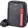AERONAUTICA MILITARE Tracolla Uomo AM-490 Nero con 3 tasche interne - mis. cm. 26x20x6