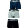 Nottingham 12 Pezzi Boxer Uomo BX80.M con Elastico Esterno in Cotone Bielastico, Assortito(Nero,Grigio Chiaro e Grigio Scuro), 4/M