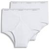 Jockey Men's Underwear Tall Man Classic Brief - 2 Pack, white, 46