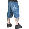 The blueskin Bermuda in Jeans Stone Bleach | Stile Baggy Hip Hop e Skate | Taglia W 30 IT 44