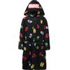 Marvel - Accappatoio per bambini - Vestaglia per bambini - Accappatoio design Superheroes - Taglia 5/6 Anni - Merce ufficiale