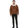 Levi's Faux Leather Classic Trucker Jacket Giacca in Ecopelle, Finto Shearling Nero, XL Uomo