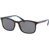 Prada Sport 0PS01TS U61144 56 Occhiali da Sole, Marrone (Havana Rubber/Polargrey), Uomo