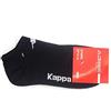 Kappa 12 Paia Calza CALZINO FANTASMINO Unisex Kappa Art K006 Spugna Leggera di Cotone Grigio (45/47)