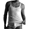 Fragi 3 Canottiere Spallina Intima Uomo,Puro Cotone Marca Bianco, 6°(Extralarge)