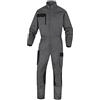 Deltaplus DELTA PLUS Tuta da lavoro 65% poliestere 35% cotone 245gr 1 ZIP MACH 2 Deltaplus M2CO3 - XL, Grigio-Arancio