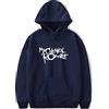 YLWX Hoodies My Chemical Romance Felpe con Cappuccio Uomo Donna Casual Maniche Lunghe Stampa Sweatshirt (Color : Blu, Size : L)