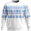 Generico Ugly Christmas Sweater Maglione Natalizio Uomo Maglie Di Natale Famiglia Ugly Christmas Jumper Cardigan Natalizio Uomo Maglione Lana Pullover Invernale Maglia Natalizia Personalizzato Natale Di