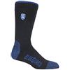 Blueguard - 1 paio calzini calze lavoro uomo antiabrasione rinforzate work in 2 colori e 4 formati (43-45 eur, Nero)