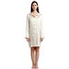 Jasmine Silk Pura Seta da Notte da Notte Pigiami Nudo (Medium)