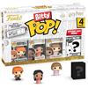 Funko Bitty Pop! HP GoF - Ron 4pkE una Mini Figura Misteriosa a Sorpresa - 0.9 Inch (2.2 Cm) - Harry Potter da Collezione - Ripiano Espositivo Impilabile Incluso - Idea Regalo - Cake Topper