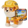 Rubble & Crew, animali di peluche, giocattolo di peluche Charger da 17,7 cm in uniforme da operaio, giocattoli per bambini e bambine dai 3 anni in su