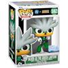 Funko Pop! Heroes: Justice League & Sonic - Silver as the Green Lantern - Sonic + DC Comics - Figura in Vinile da Collezione - Idea Regalo - Merchandising Ufficiale - Video Games Fans