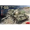 MiniArt 37018 1:35 T-55 MOD. 1963 Riproduzione Fedele agli Interni, modellismo, Kit di Costruzione in plastica, Fai da Te, Hobby, incollaggio, modellismo, assemblaggio, Non Verniciato