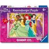 Ravensburger - Puzzle 6 Anni, Giant Floor Puzzle 125 Pezzi, Disney Princess - Puzzle Bambini 6 Anni, Collezione Disney, Giochi Educativi e Divertenti, Idee Regalo