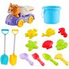 Generisch Set di giocattoli di sabbia | Set di sabbia colorata - giocattolo di sabbia per bambini | per ragazze adolescenti adulti asilo compleanno Capodanno scuola presepe cortile e cortile