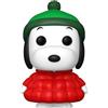 Funko Pop! Animation: Peanuts - Snoopy in Coat - Probabilità di 1/6 per la Variante Chase - Classic Peanuts - Figura in Vinile da Collezione - Idea Regalo - Merchandising Ufficiale - Cartoons Fans