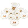 Odoria 1/12 Servizio in Miniatura Accessori Casa Bambole, Gatto
