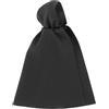 JWQFBC Mantello in Tessuto in Scala 1:12, Abiti da Soldato, Abiti Action Figure, Costume Cosplay per Personaggi Maschili da 6, Nero