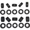 SSC TYRES SSC 10 pneumatici anteriori e 10 posteriori tipo J per slot car, pneumatici larghi 9 mm, pneumatici di ricambio compatibili per Indy Modern F1, pneumatici di ricambio per auto Scalextric, accessori