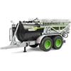 bruder - 02036 - Rimorchio a botte Fliegl con distributore di tubi di trascinamento - 1:16 cisterna per letame, botte per acqua, fattoria, veicoli agricoli, rimorchio, accessori per trattori
