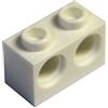 LEGO Parts and Pieces: Technic White 1x2 with Two Holes Brick x20