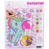 DIAMANTINY Design Art Kawaii Unicorno con Palloncini, Formato A4, 90017