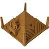 Feldherr Torre dei Dadi della Grande Piramide - 17x17 cm Base 12 cm Altezza - PLA Ecologico - Perfetto per Tabletop, Warhammer, DnD, Dungeons and Dragons, Giochi da Tavolo - Stampa Tedesca, Colore:Sky Blue