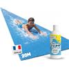 Original Cup Slipn'Slide 20 Metri Pack XXL | 2 Slip And Slide da 10 Metri + 1 litro di Sapone Extra-Scivoloso Naturale al 100% | Prodotti in Europa | Giochi d'Acqua per Bambini e Adulti | OriginalCup