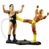 Mattel WWE Championship Showdown - Hulk Hogan e Andre the Giant Set da 2 Action Figure, due personaggi snodati da 15,3 cm, Giocattolo per Bambini 6+ Anni, HDM16