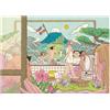 StoPuzzle Puzzle 1000 Pezzi Le Acque di Fuji - Illustrazione di Wen-Hsiu Wang | Paesaggio Giapponese con Monte Fuji | Puzzle Artistico per Adulti | Made in Italy | StoPuzzle