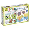 Ludattica - GIOCHI MONTESSORI - Associa genitori e cuccioli! - Gioco educativo 3-5 anni - Made in Italy