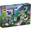 LEGO Minecraft The Sky Tower 21173 Fun Floating Islands Building Kit Toy with a Pilot, 2 Flying Phantoms and a Cat; New 2021 (565 Pieces)