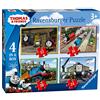 Ravensburger Thomas & Friends 4 Puzzle in Una Scatola (12, 16, 20, 24 Pezzi), Versione Inglese