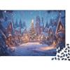 NQHXLRUDC Natale Puzzle 1000 Pezzi Appeso Al Muro Fairy Tale Sfida Il Cervello Materiali Legnosi Femmina Maschio 1000pcs (75x50cm)
