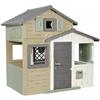 Smoby - Casetta Green Evo Friends, 7600810205, realizzata con plastica riciclata, + 2 anni