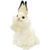 HANSA Peluche lapin blanc dressé 32 cm - Réf: 3313