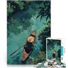 LKASGCBY Puzzle da 1000 pezzi per adulti Viaggio sul fiume Vietnam Gioco di famiglia antistress sfida difficile Adatto per la decorazione del desktop 38x26cm