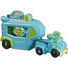 Transformers - Command Center Hoist (Playskool Heroes Rescue Bots Academy, giocattolo trasformabile, con rimorchio e accessorio per illuminazione)
