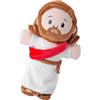 LearnLyrics Gesù peluche figura peluche, morbidi ed elastici cuscini decorativi | Accessorio accogliente e decorativo per camera da letto, comodo design lussuoso con una trama delicata per sala da gioco, sal